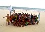 Gruppo di VeraClub in trasferta per la gara di beach volley contro il Villaggio Bravo Club